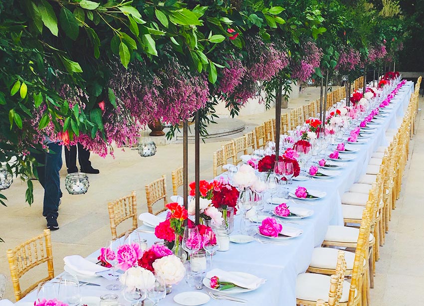 Soirée événementielle à la villa Gaby et menu sur le thème de l’hibiscus