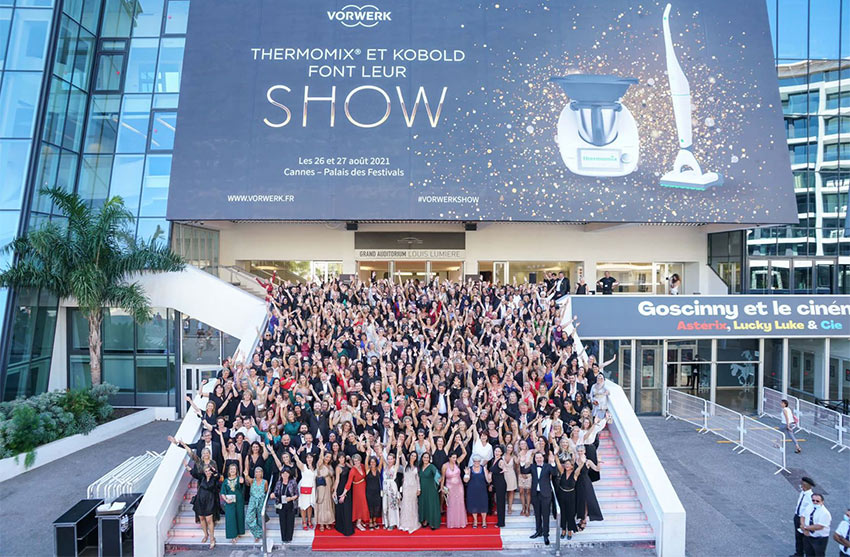 Convention Vorwerk à Cannes